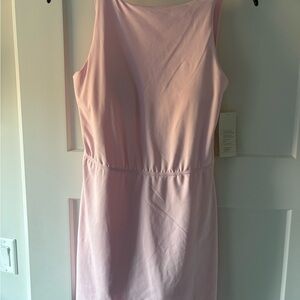 NWT Women's Knit High Neck Active Dress - All In Motion™ Pink S